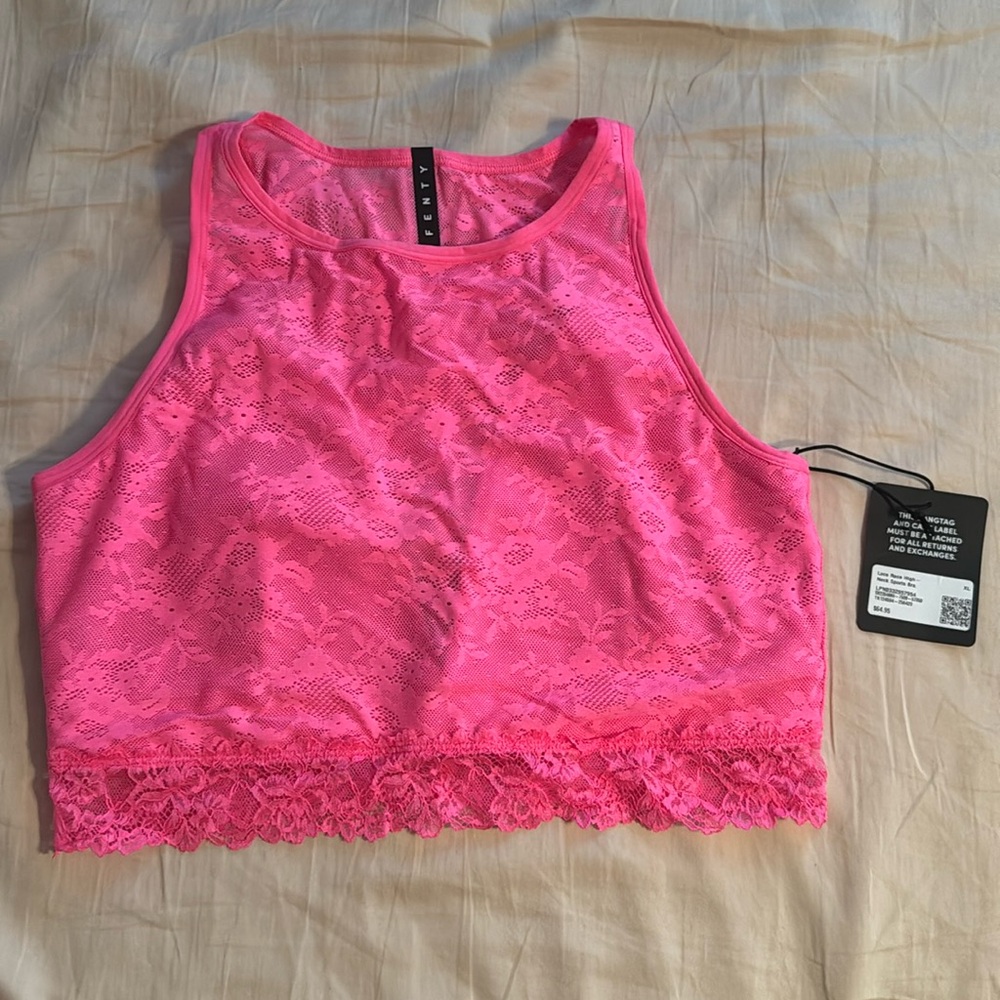 Savage Fenty Lace Race Sports Bra